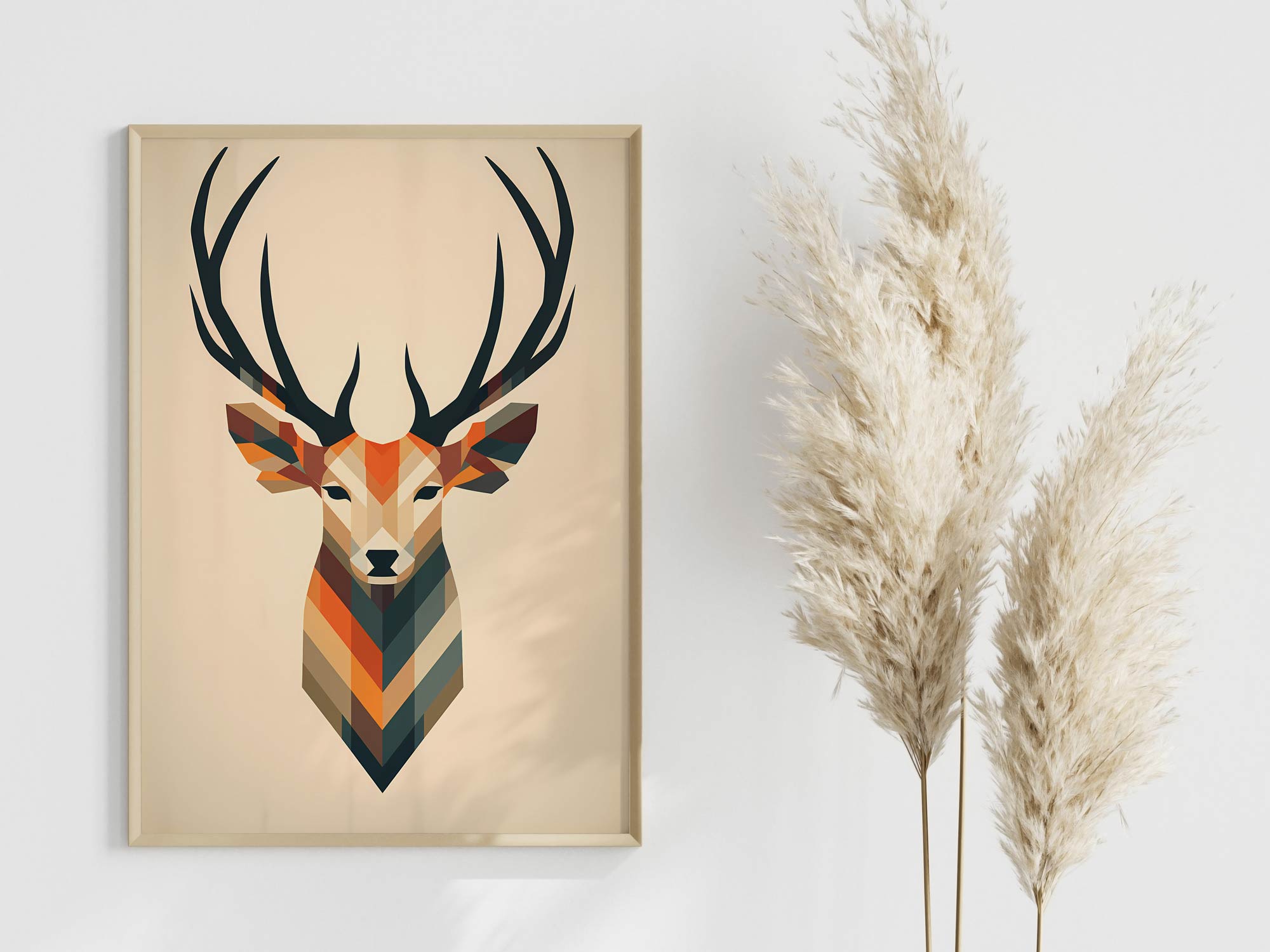 ABSTRACT DEER - Abstrakter Hirsch