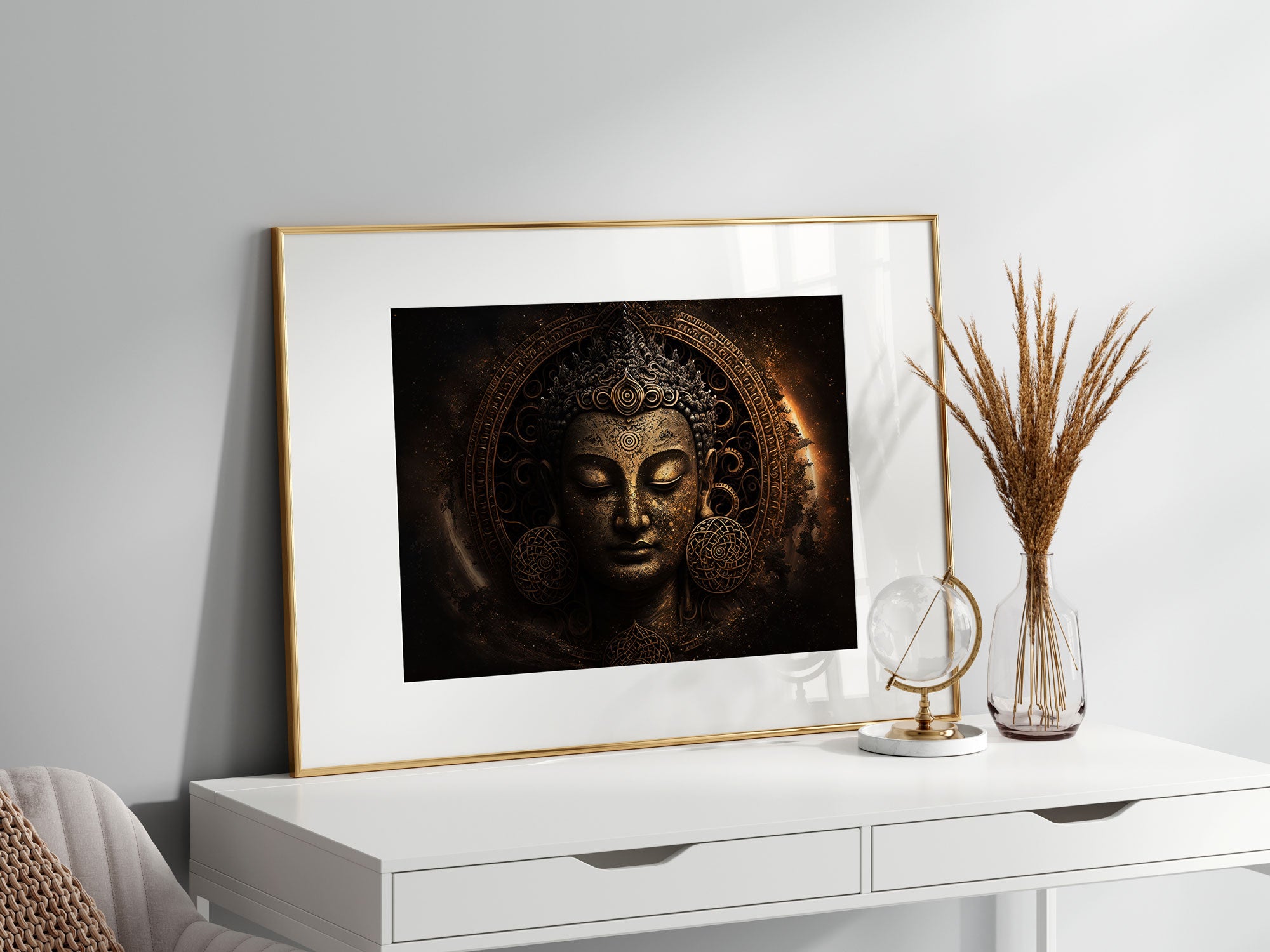 GOLDEN BUDDHA - Portrait Goldener Buddha