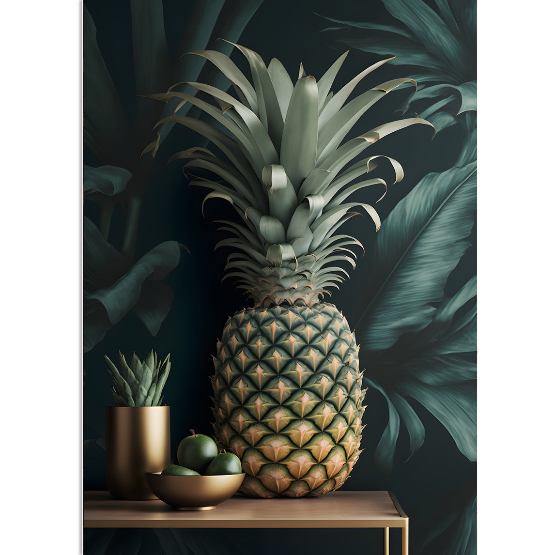 GREEN & GOLDEN PINEAPPLE - Ananas