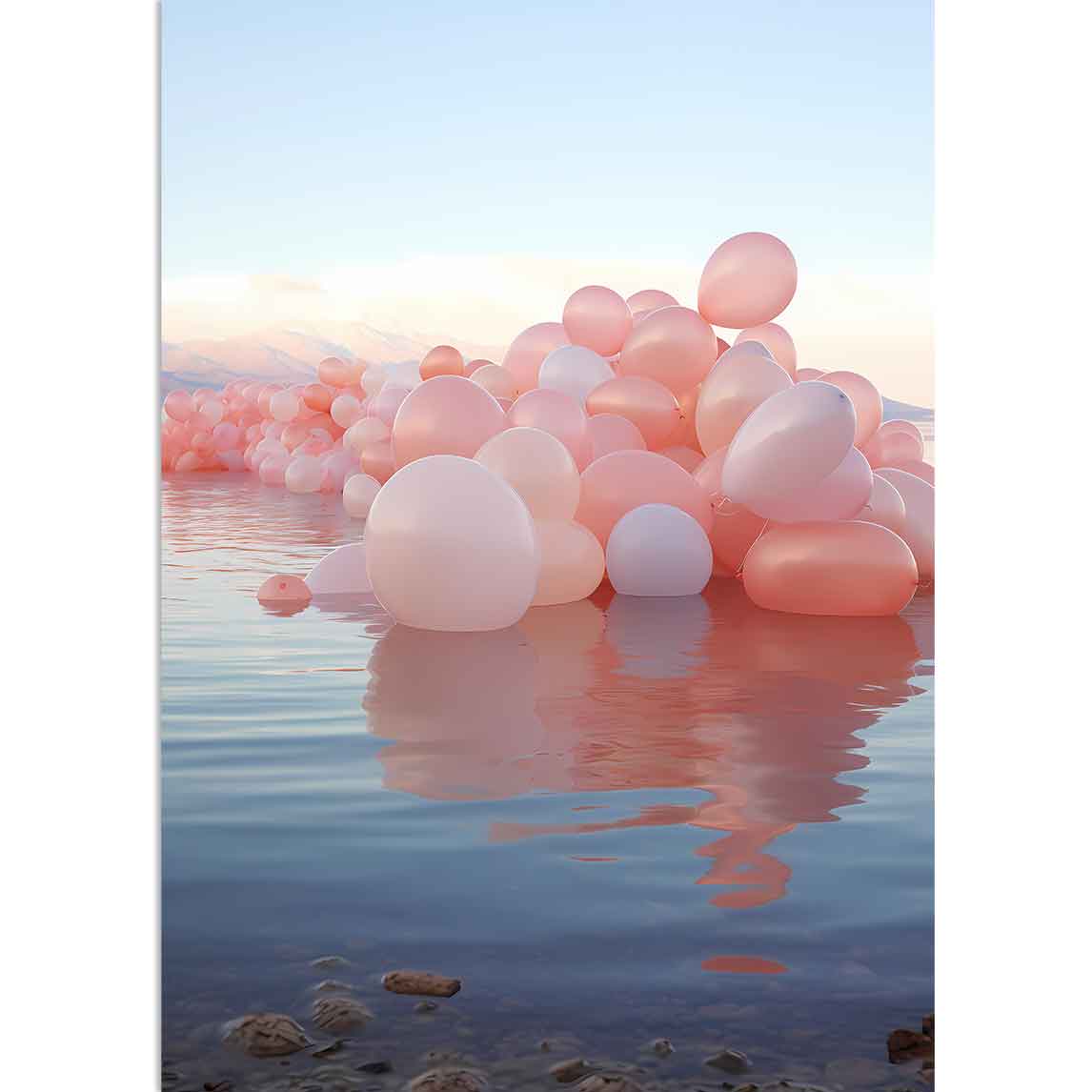 LITTLE WATER BALLON - Rosa Wasserballon